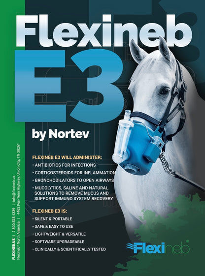 Flexineb E3 Portable Equine Nebulizer Complete System