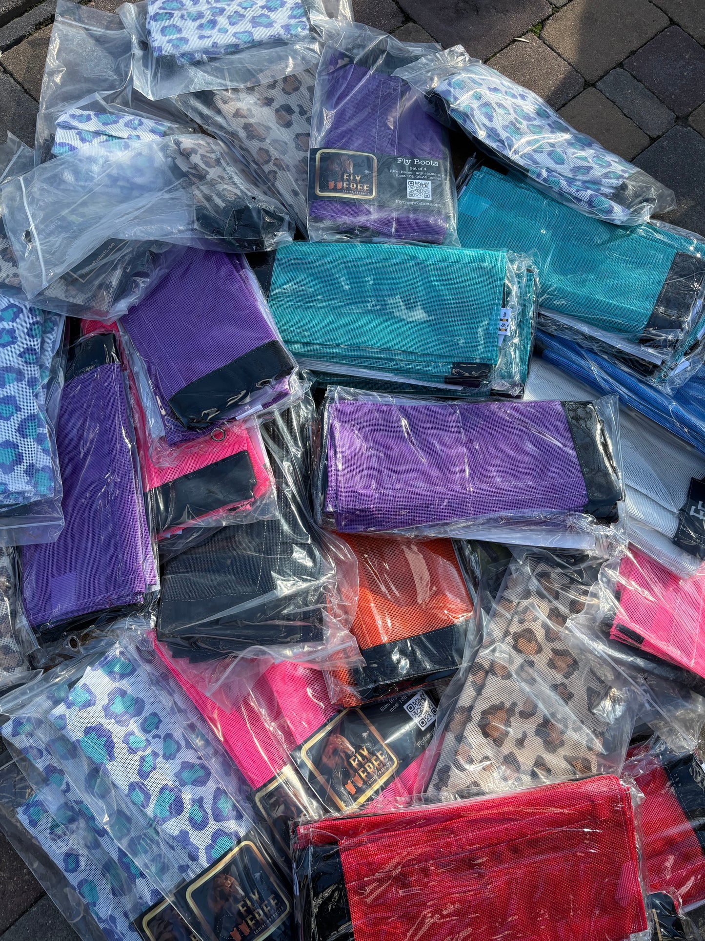 Fly Free Boots - Horse Size